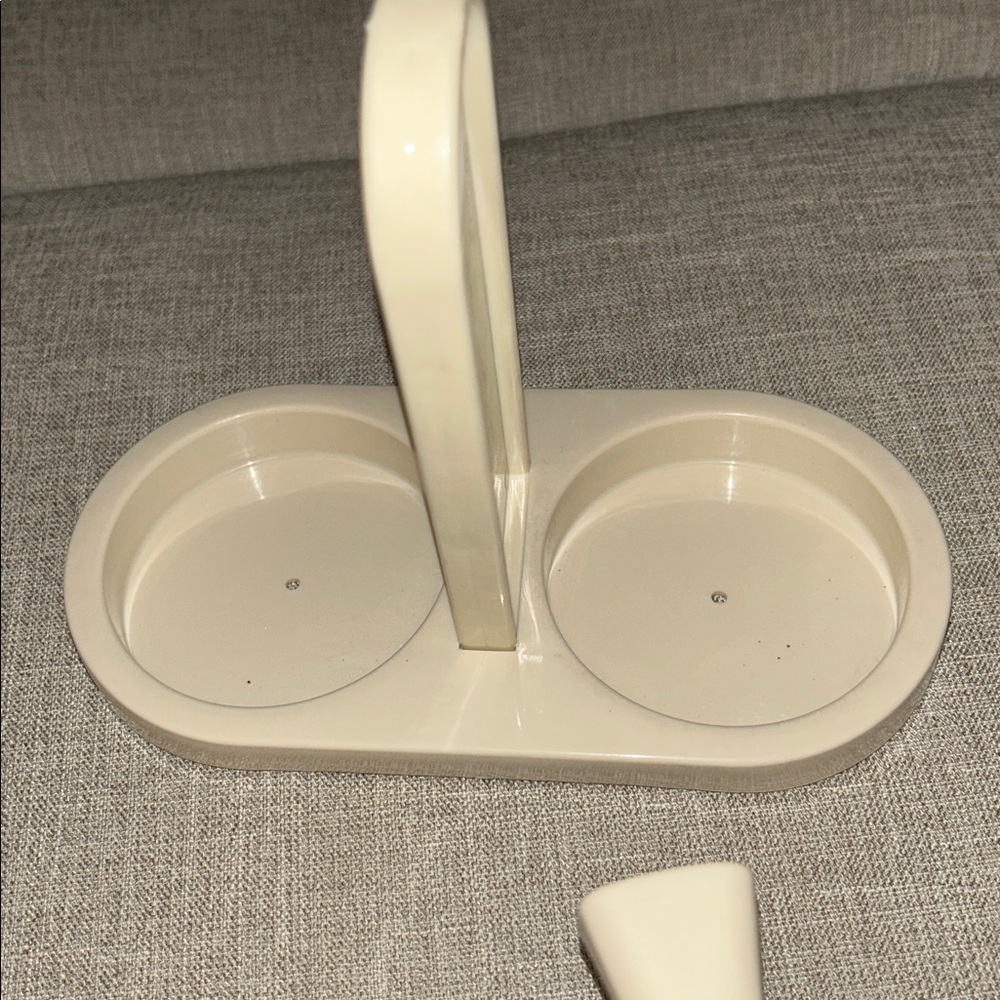 Corelle Gemco creamer and sugar with holder - Picture 5 of 6